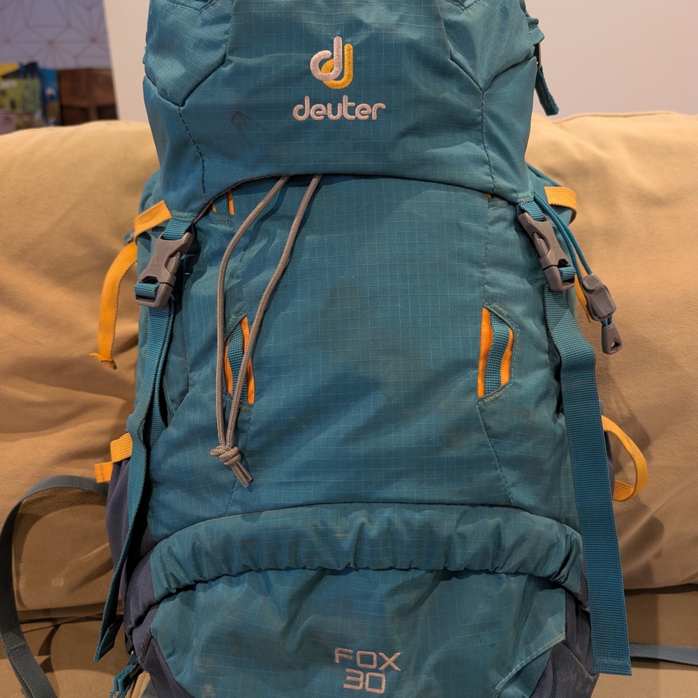 Deuter Kids Backpack - Blue and Orange